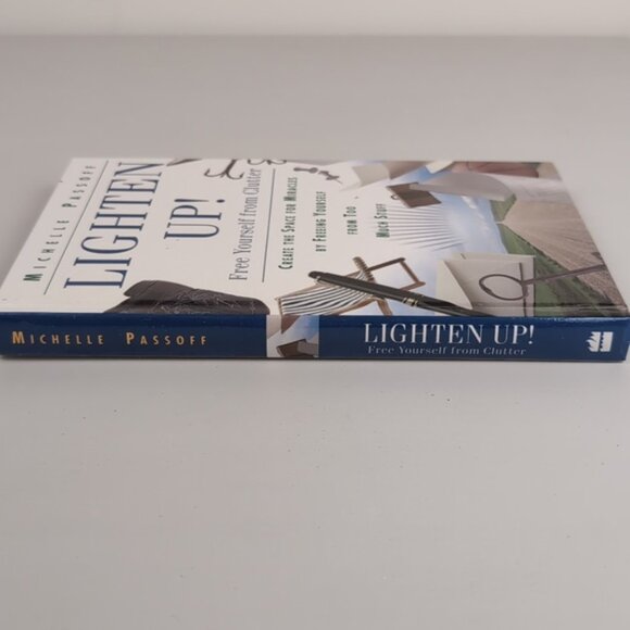 3/$20 Lighten Up Free Yourself from Clutter Self Help Hardcover Book - Picture 7 of 15